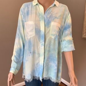 Umber women’s tie dye shirt